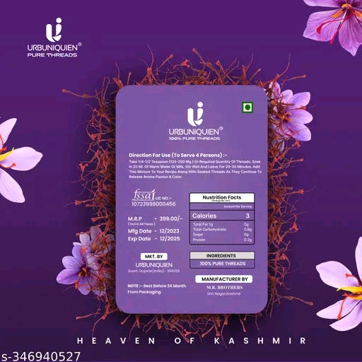 Premium saffron (kesar) 2 grams