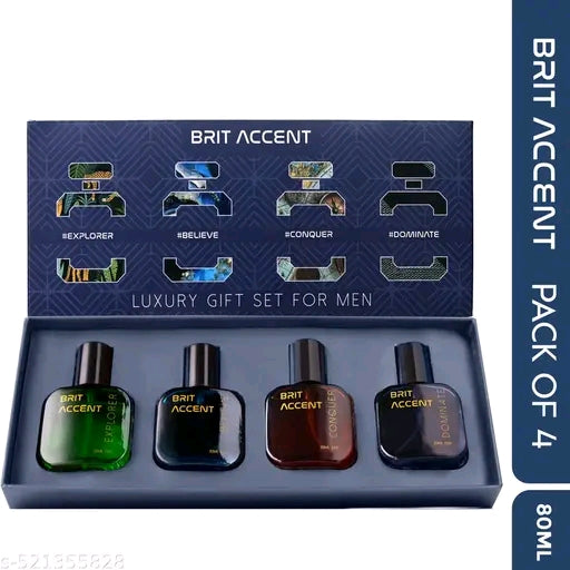 Brit Accent perfumes(set of 4)